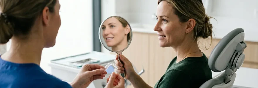 Consultation orthodontique pour adulte dans un cabinet moderne